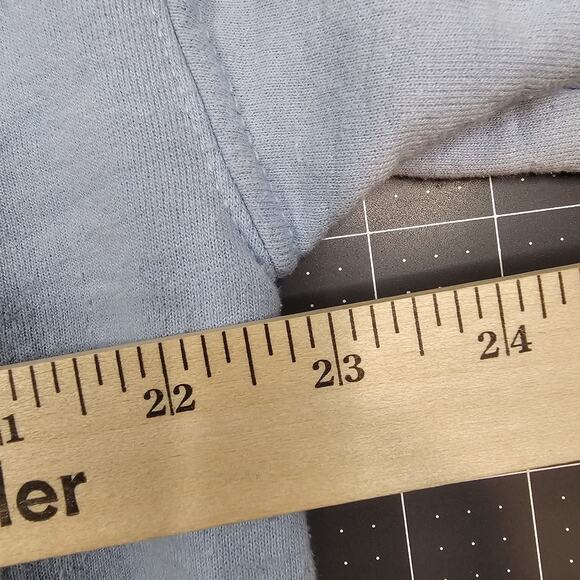 Taylor Swift Hoodie Large Blue The Eras Tour Pop Concert Music Swifty Band Y2K - Picture 10 of 13